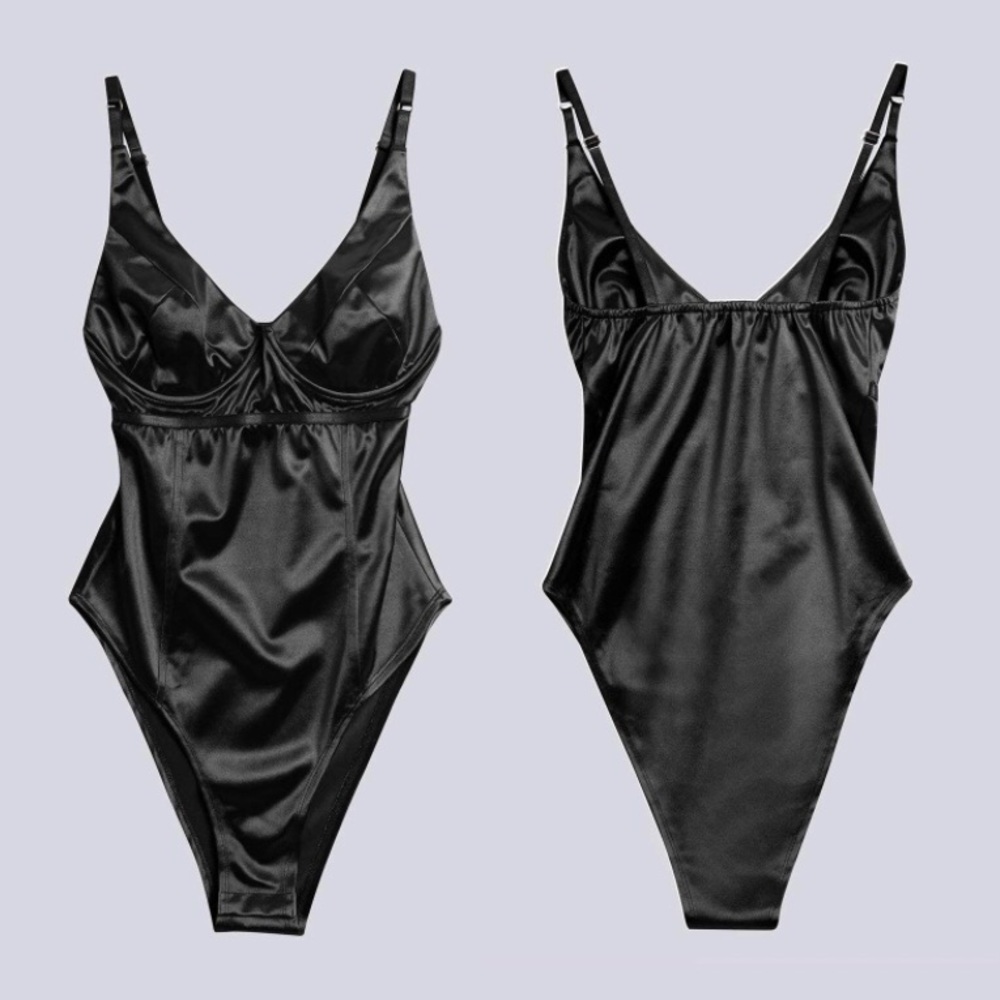 Sexy Tank Top Underwire Bodysuit - Picture 10 of 16